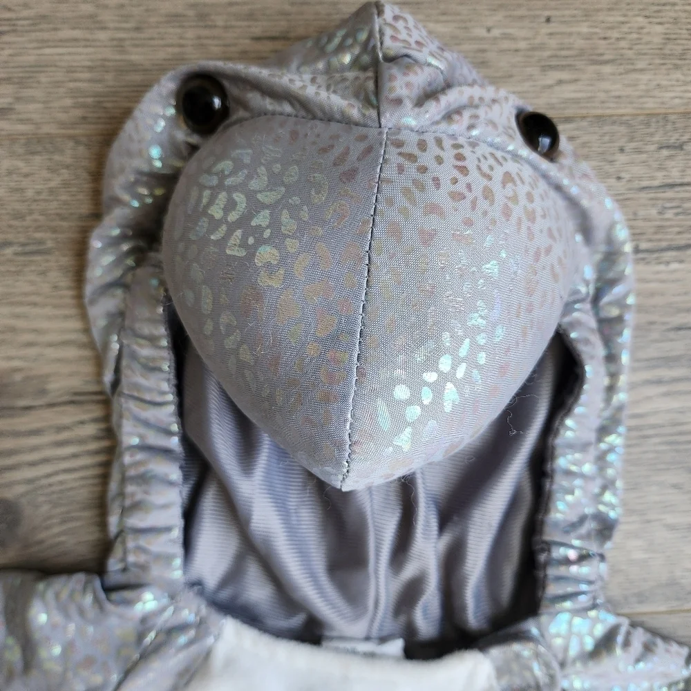 Hyde & Eek! Boutique Toddler Shark Halloween Costume Jumpsuit Size 18m-24m EUC